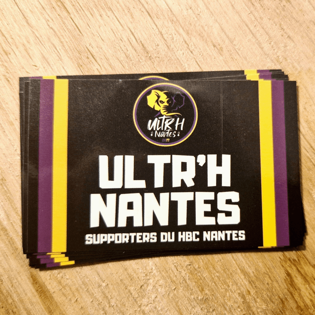 Lot de 5 Stickers ULTR'H NANTES