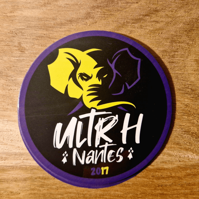 Lot de 5 Stickers ULTR'H NANTES